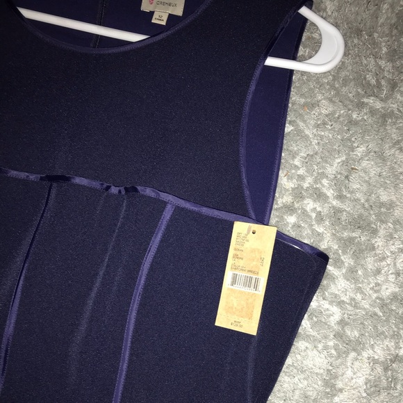 Cremieux navy dress - Picture 4 of 4